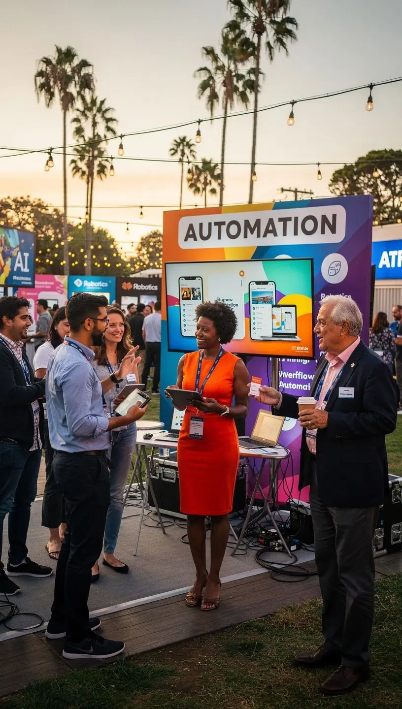 Diagram depicting step-by-step strategies for simplifying complex business tasks through automation.